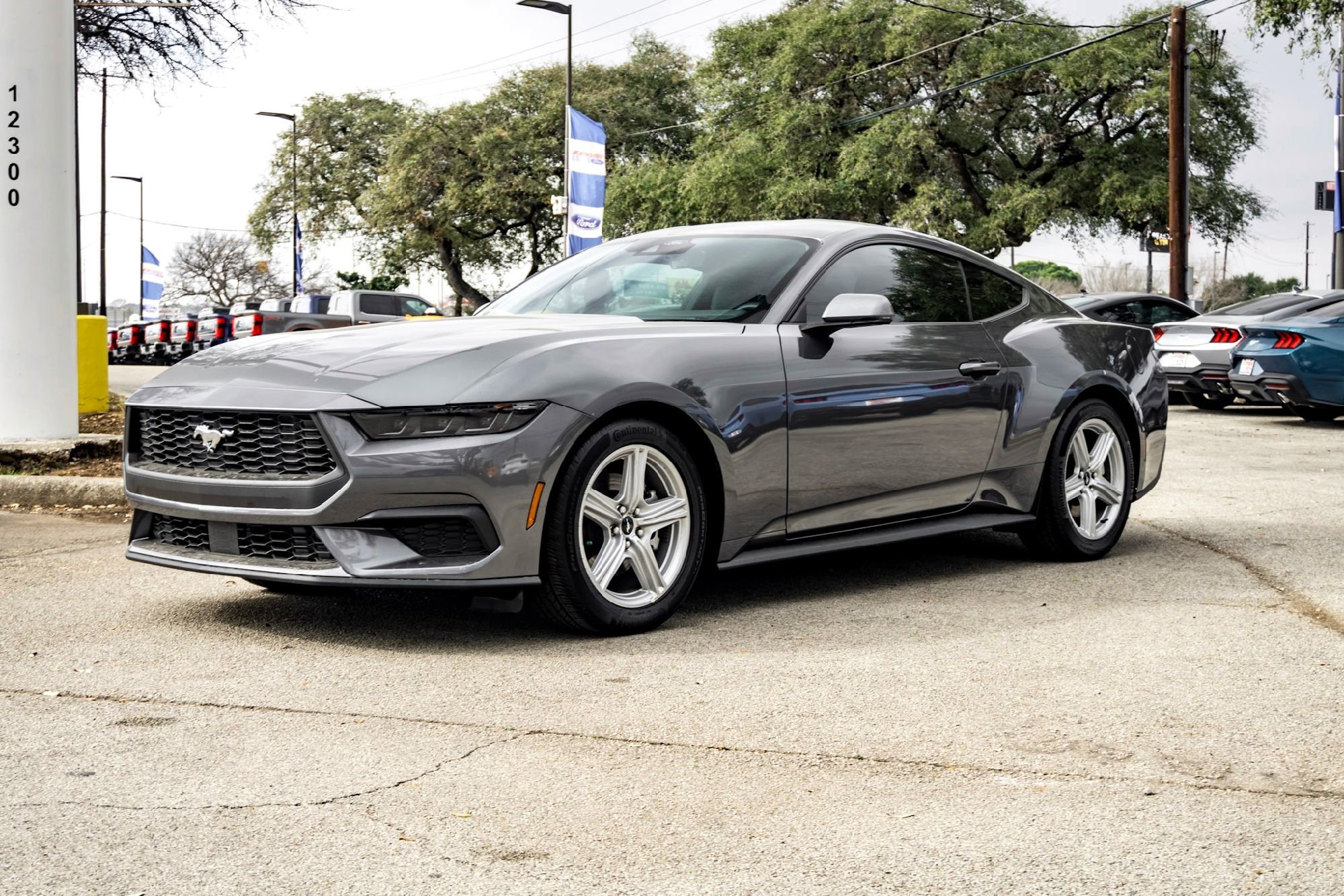 New 2026 Carbonized Gray Metallic Ford EcoBoost Premium image 6