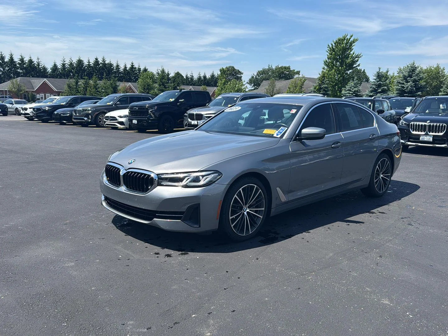 Used 2023 Skyscraper Gray Metallic BMW 540i xDrive image 8