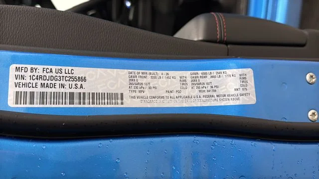 New 2026 B5 Blue Exterior Paint Dodge GT image 39