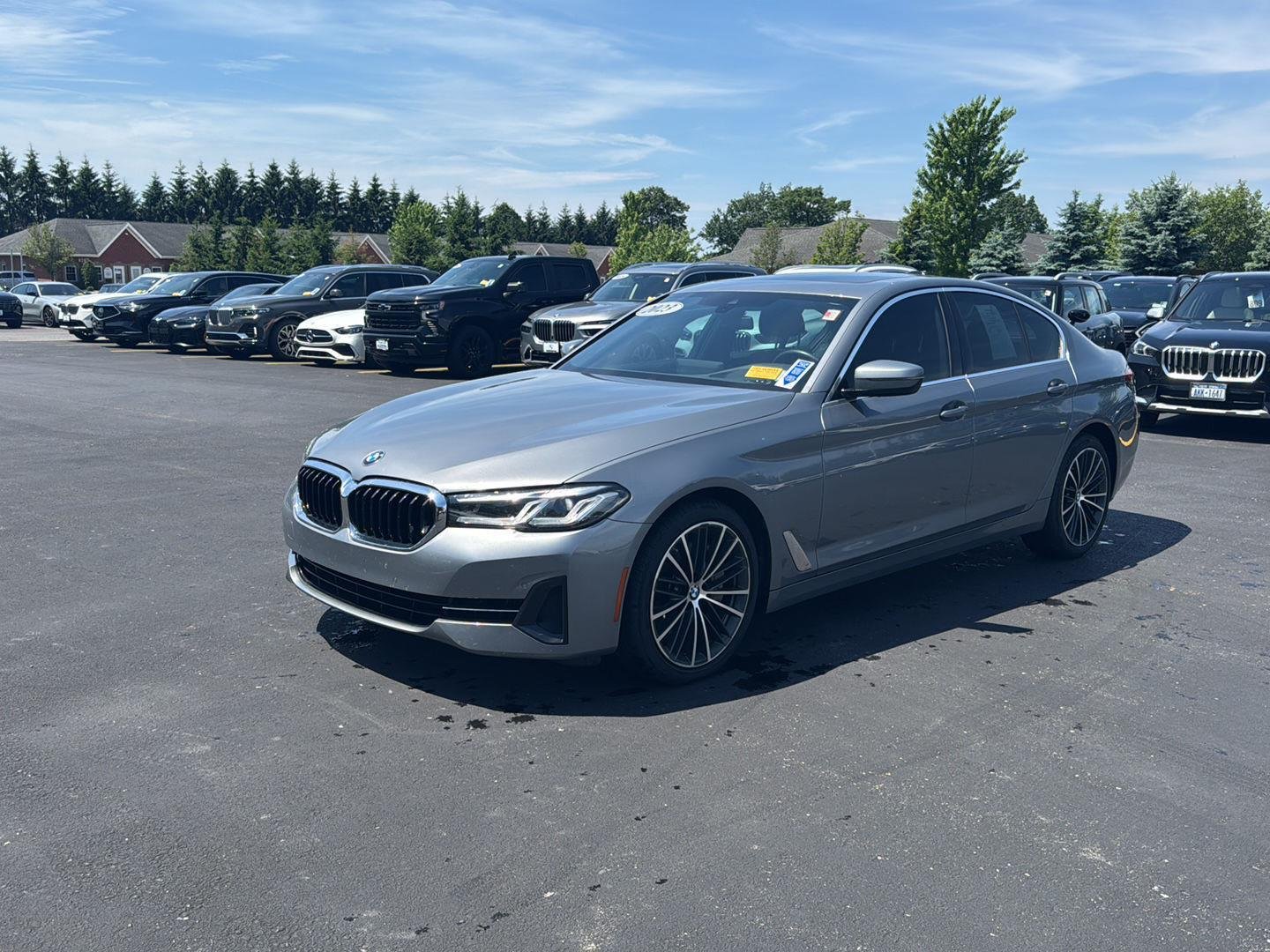 Used 2023 Skyscraper Gray Metallic BMW 540i xDrive image 8