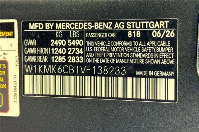New 2027 MANUFAKTUR exclusive graphite grey magno Mercedes-Benz AMG® CLE 53 image 58