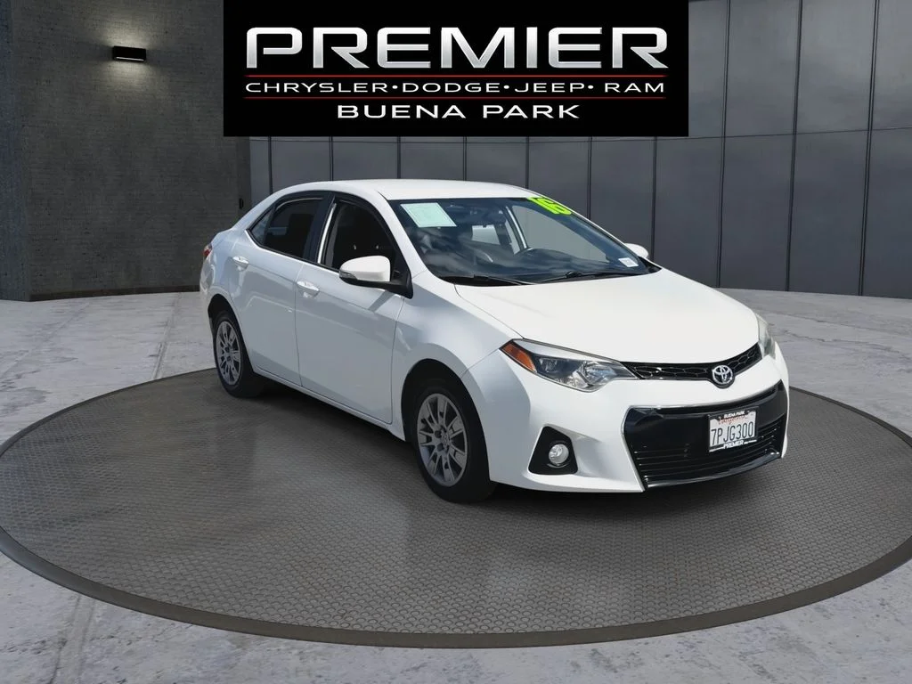 Used 2016 Toyota Corolla S with VIN 5YFBURHE0GP438227 for sale in Buena Park, CA