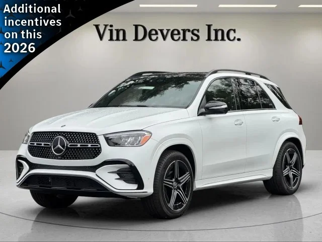New 2026 WHITE Mercedes-Benz GLE 450 image 1