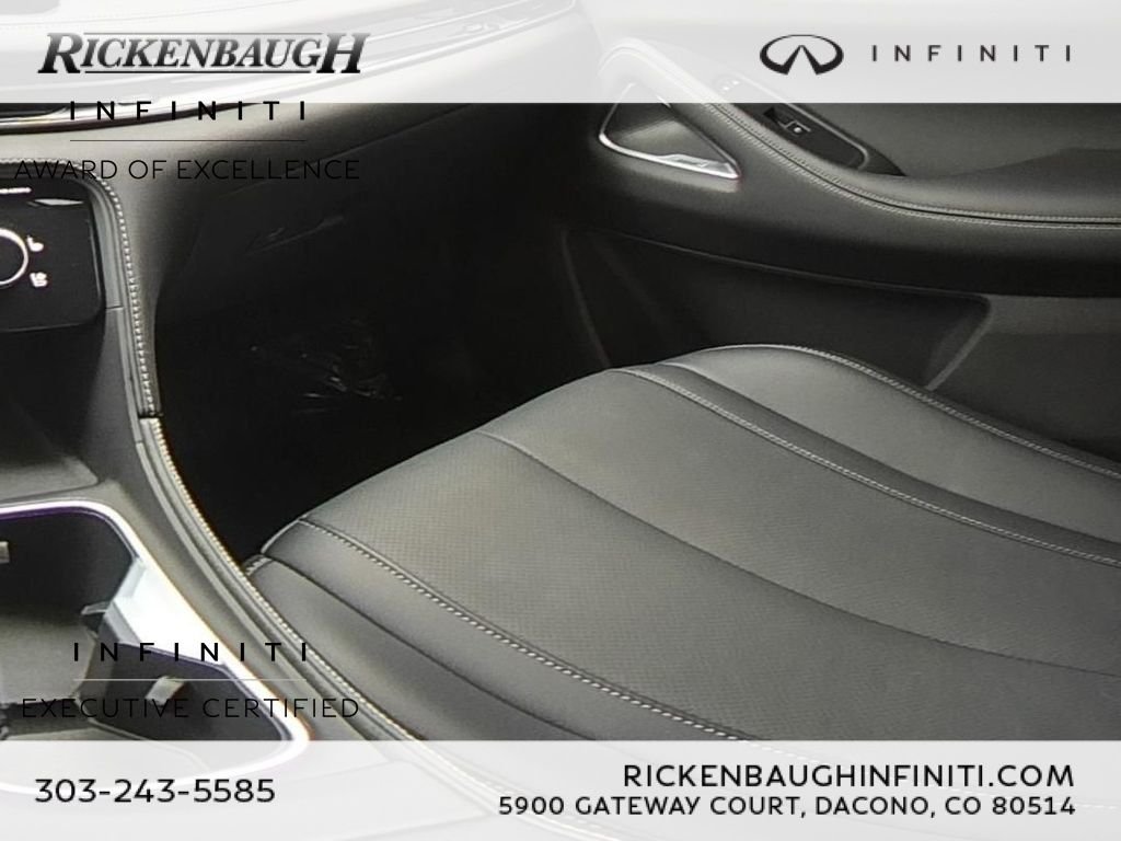 Certified Used 2023 Black INFINITI LUXE image 25