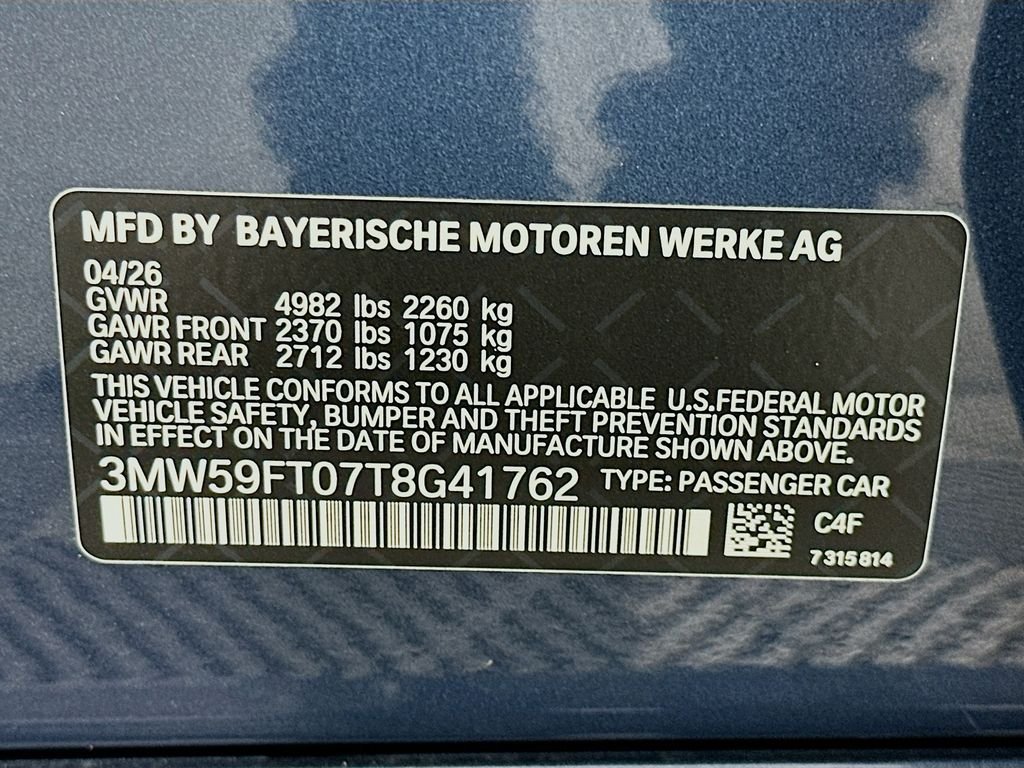 New 2026 Arctic Race Blue metallic BMW M340i image 24
