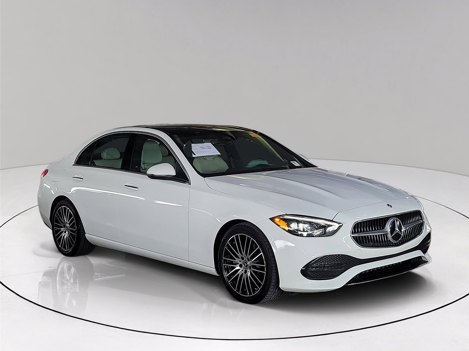 Certified Used 2023 White Mercedes-Benz C 300 image 1