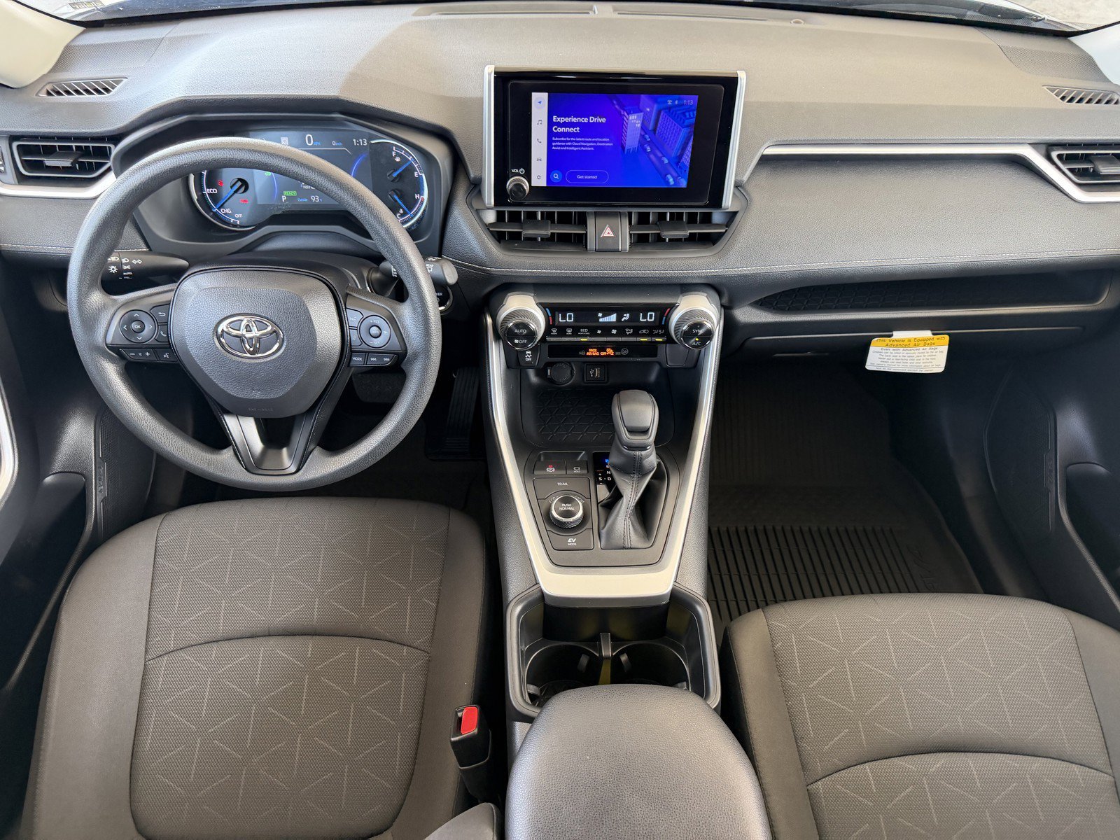 Certified Used 2025 Midnight Black Metallic Toyota Hybrid XLE image 24