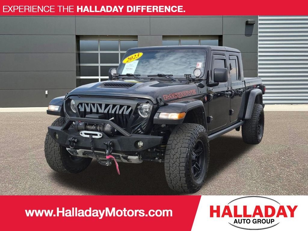Certified Used 2023 Black Clearcoat Jeep Mojave image 1