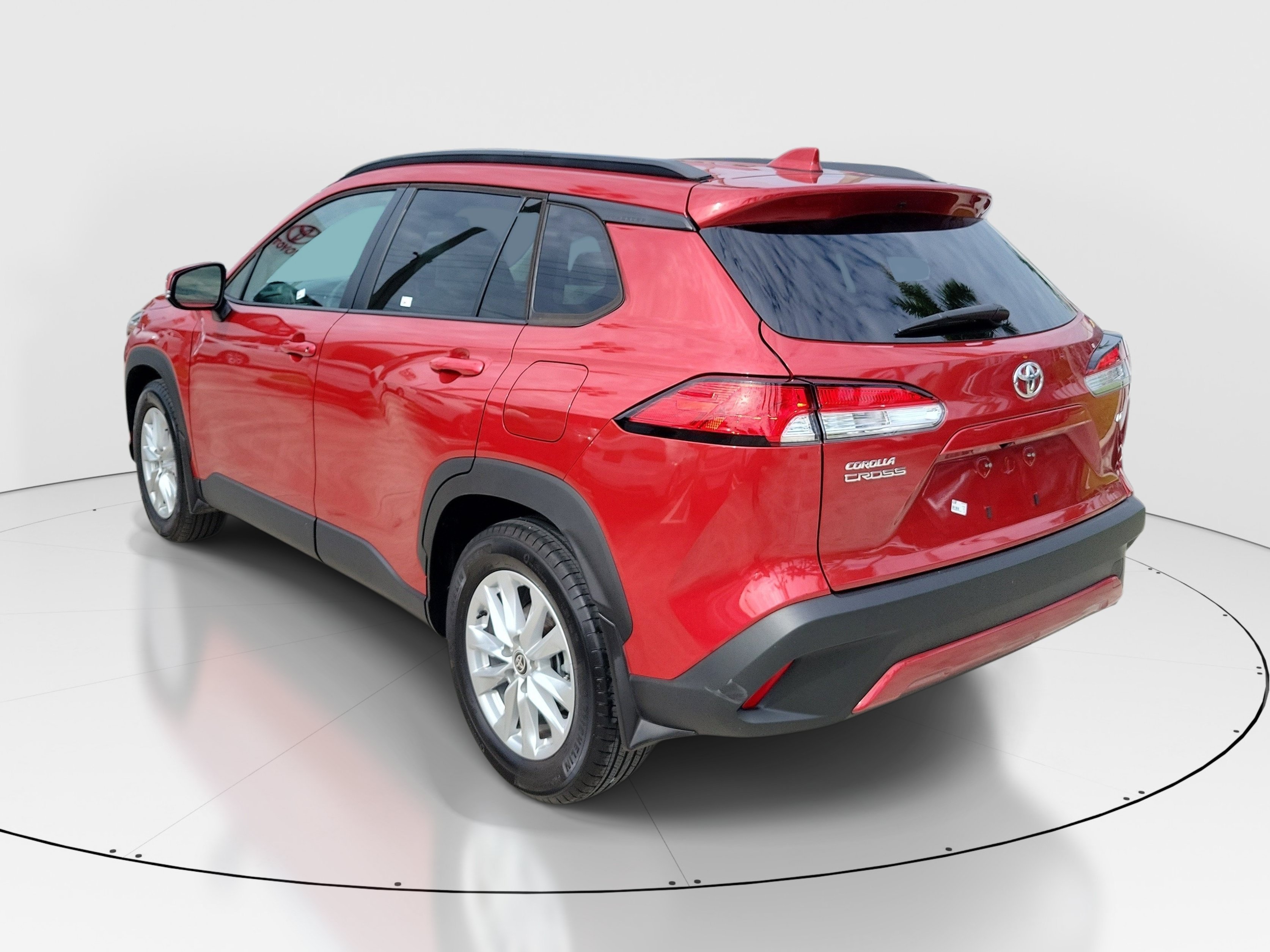 Certified Used 2023 Barcelona Red Metallic Toyota LE image 5