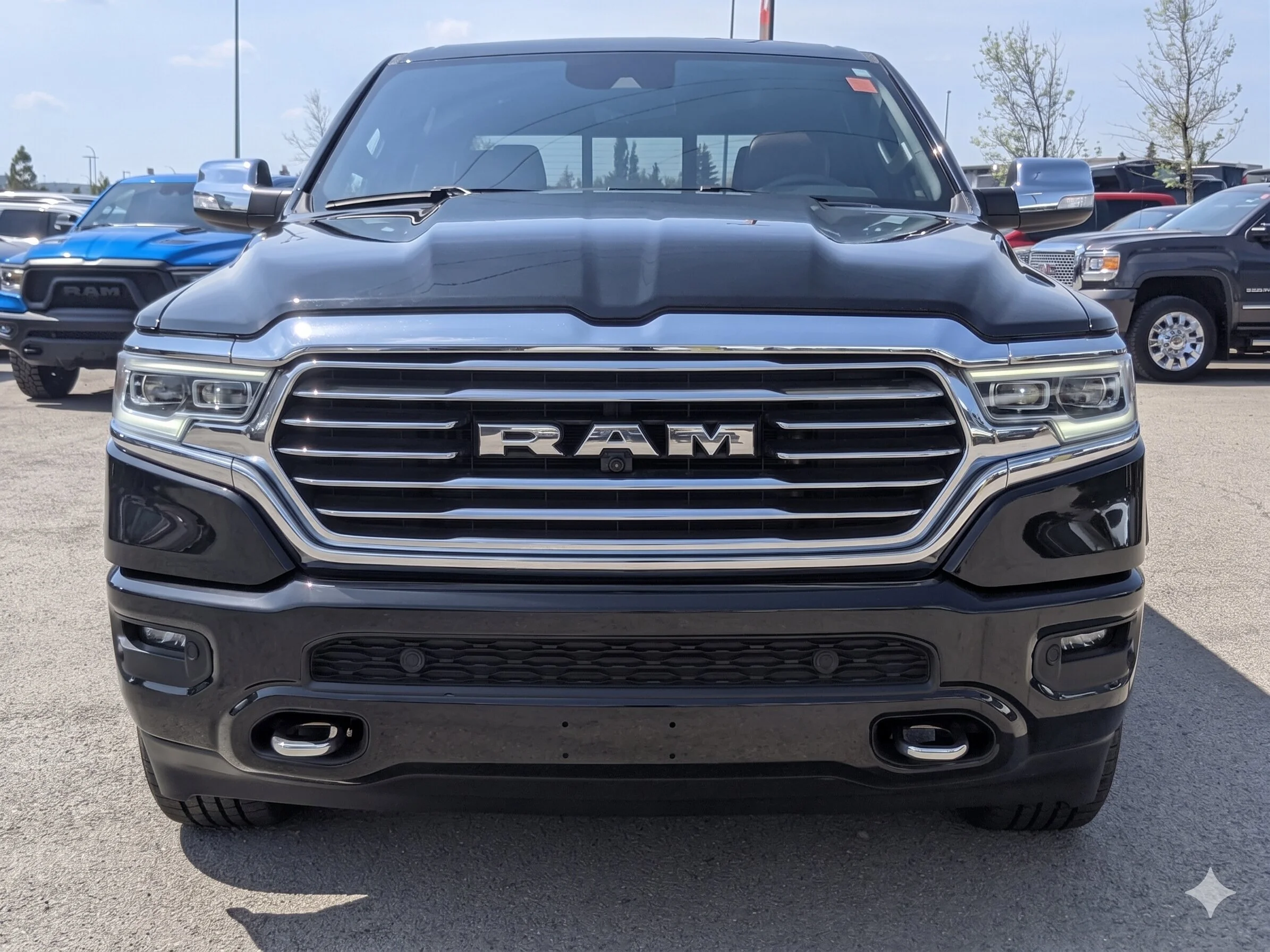 Used 2022 Black RAM Limited Longhorn - Level I - Dual Pane Sunroof - Leather - Harman/Kardon Audio - Advanced Safety & M image 3