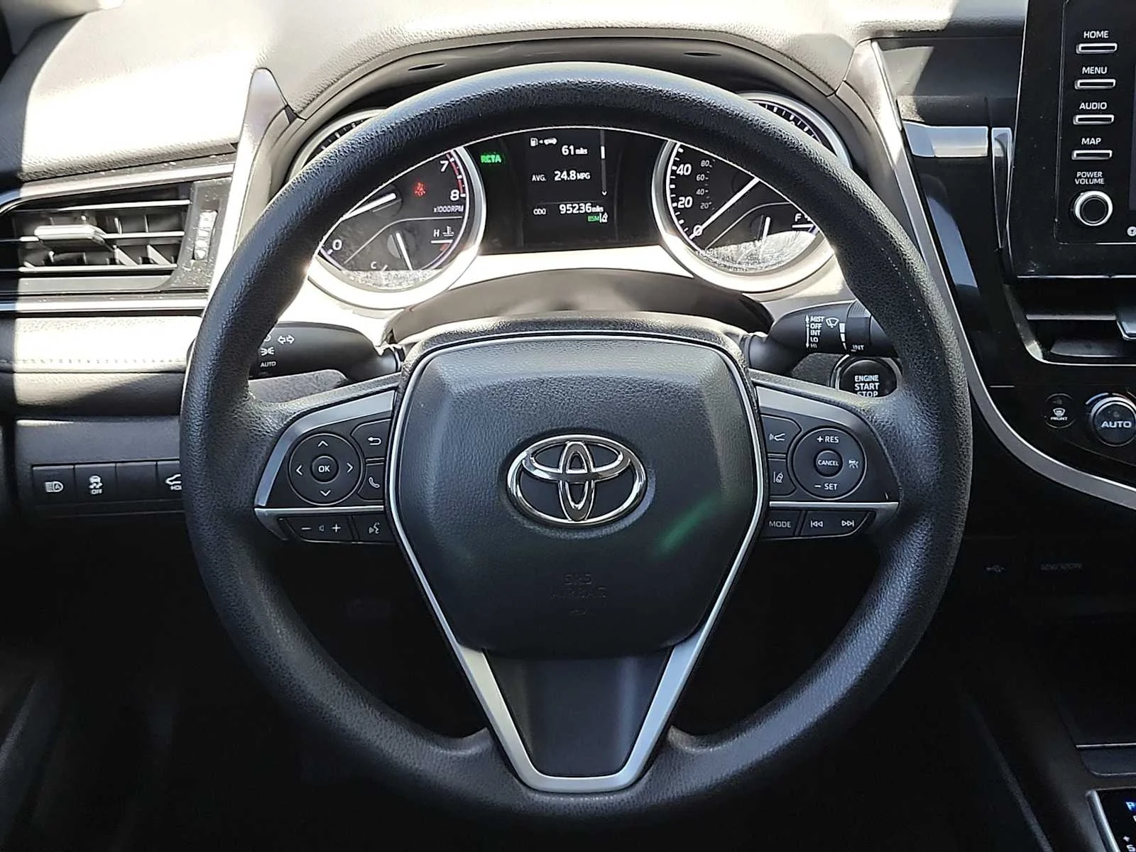 Used 2023 Reservoir Blue Toyota LE image 19