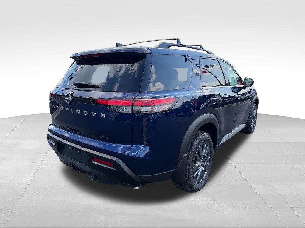 New 2026 Deep Ocean Blue Pearl Nissan SV image 5