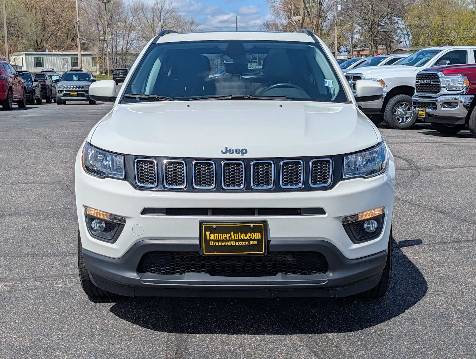 Used 2021 Jeep Compass Latitude with VIN 3C4NJDBB8MT545574 for sale in Brainerd, Minnesota