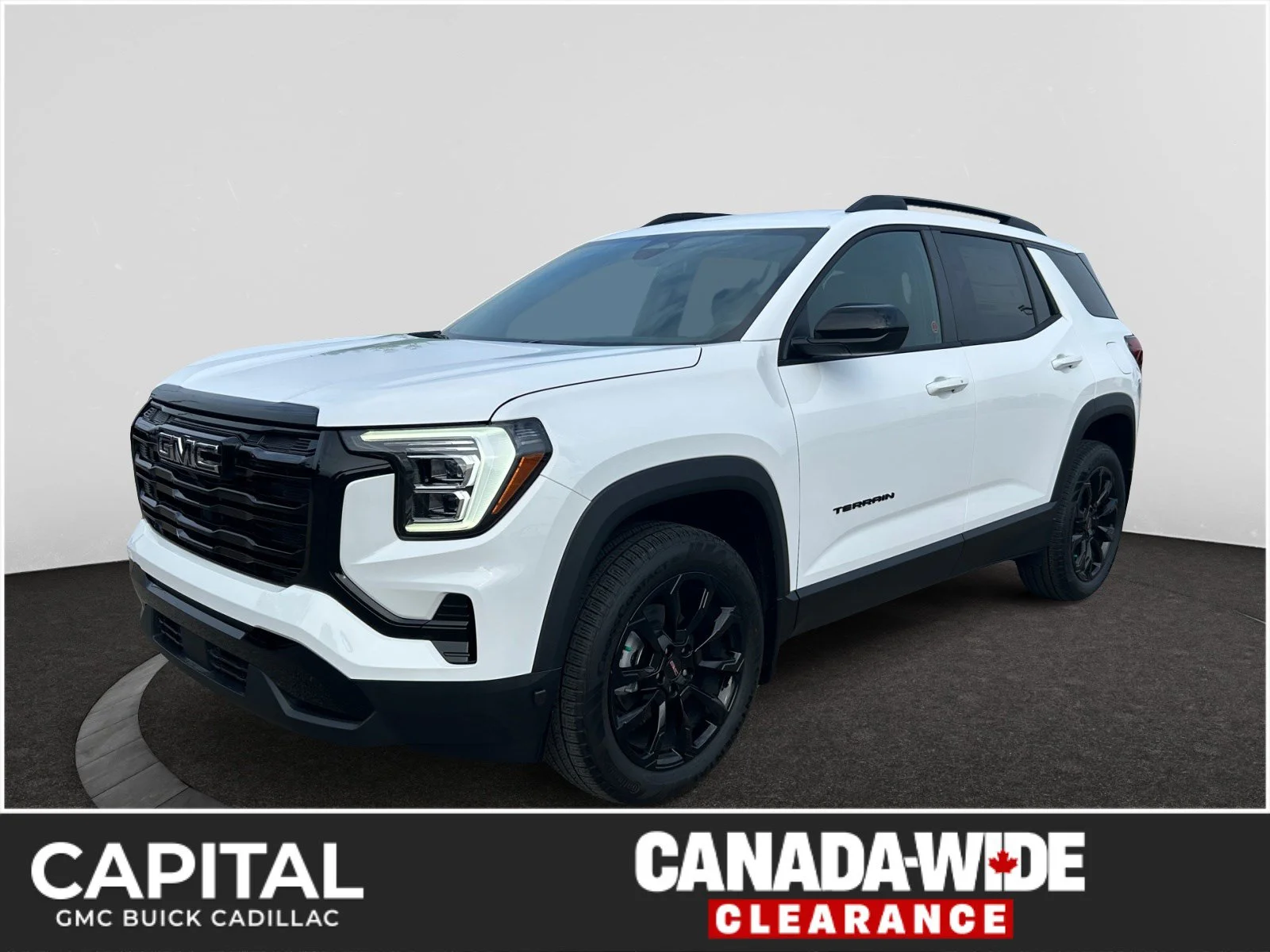 New 2027 Summit White GMC AWD Elevation image 1