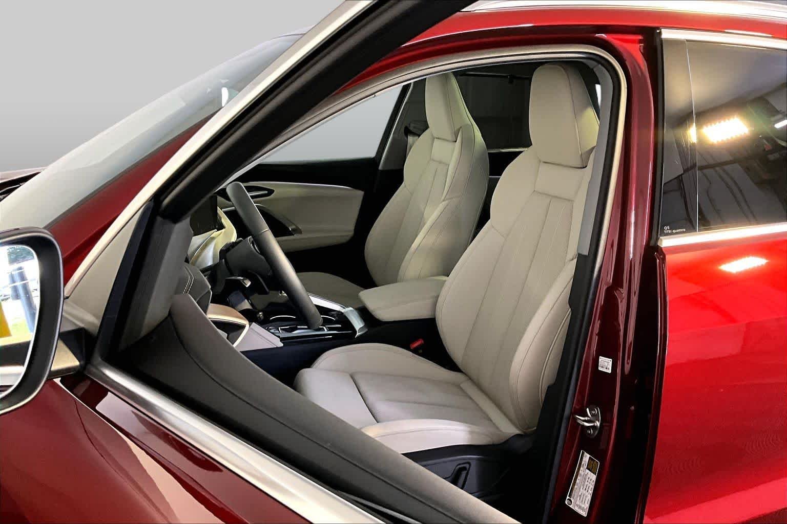Used 2025 Grenadine Red Metallic Audi Premium Plus image 9
