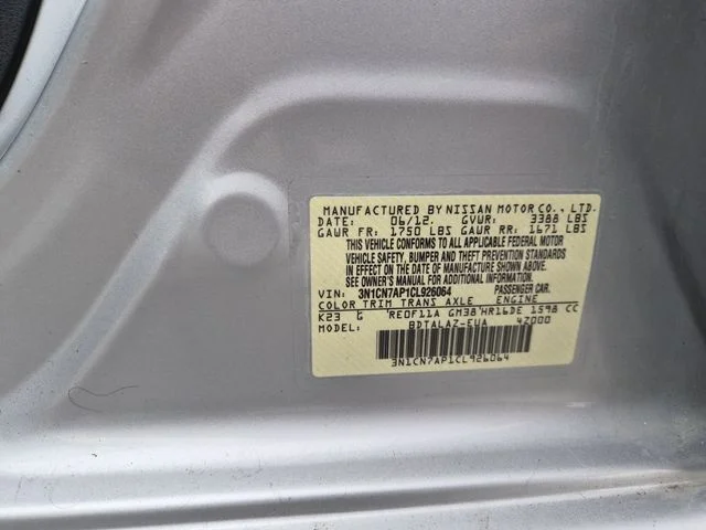 Used 2012 Brilliant Silver Metallic Nissan 1.6 S image 22