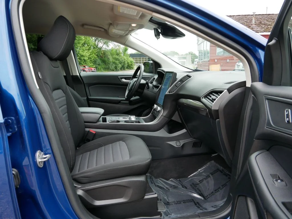 Certified Used 2024 Blue Ford SE image 8