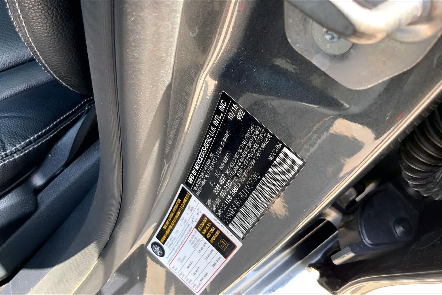 Used 2017 Selenite Grey Metallic Mercedes-Benz C 300 image 35