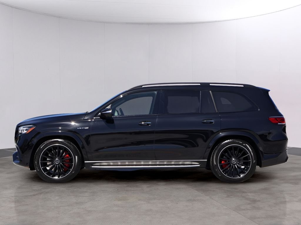 Used 2022 Obsidian Black Metallic Mercedes-Benz GLS 63 AMG® image 4