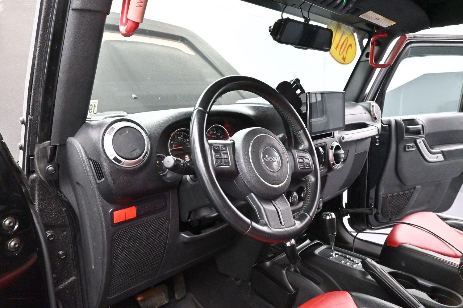 Used 2017 Black Clearcoat Jeep Rubicon Hard Rock 392 image 14