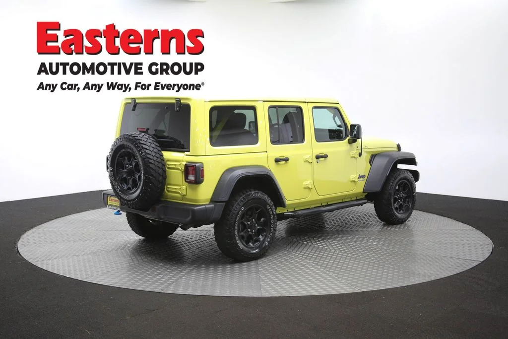 Used 2023 Yellow Jeep Willys 4xe image 41