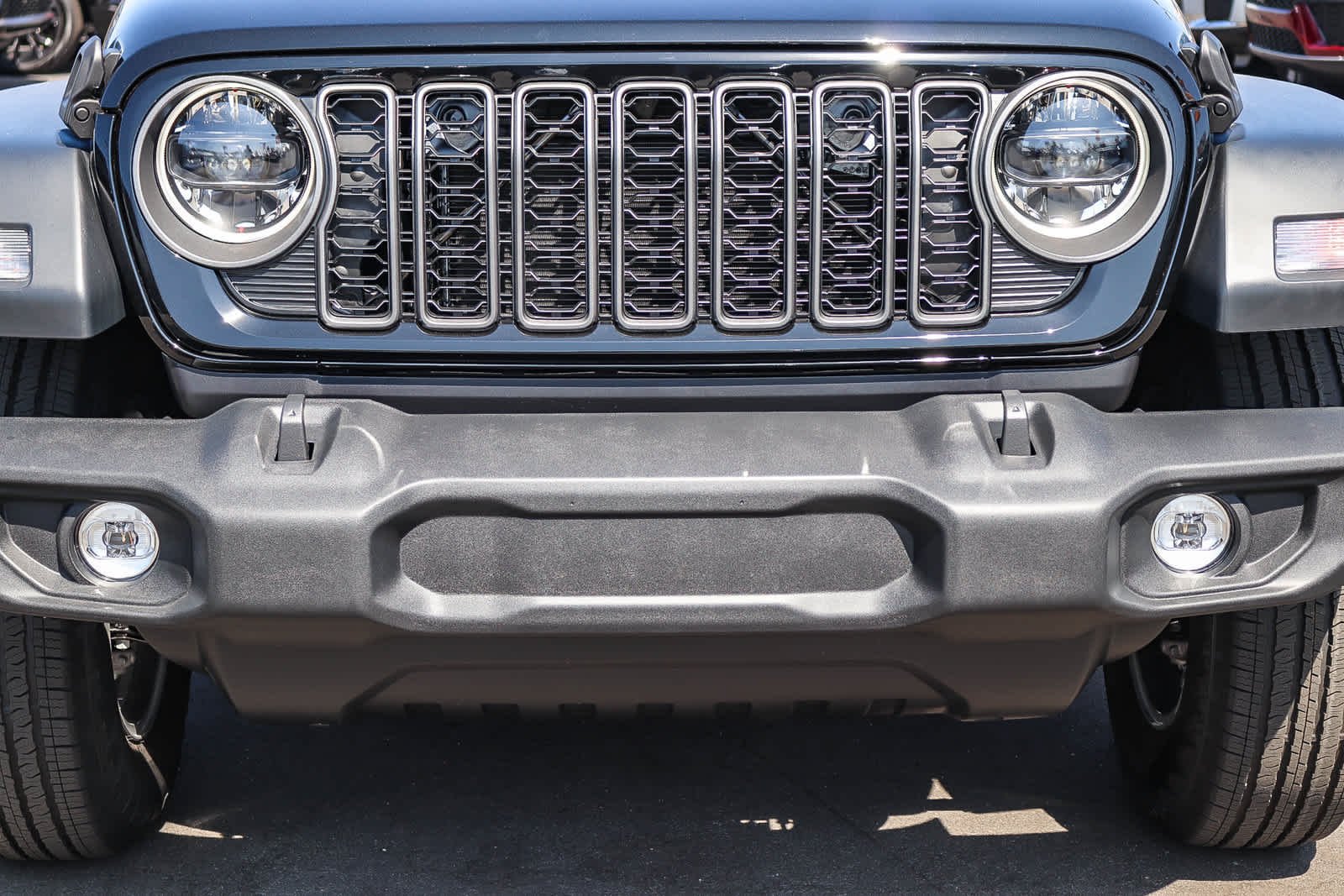 New 2027 Black Clear-Coat Paint Jeep Sport S image 9