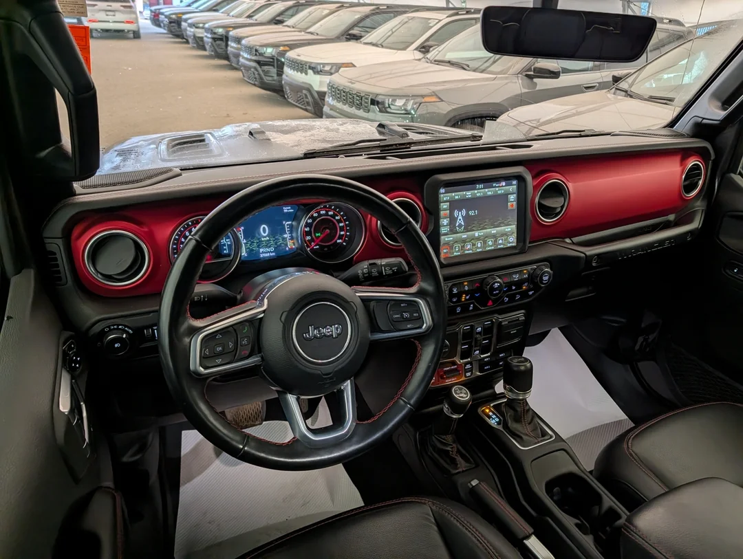 Certified Used 2021 Grey Jeep Unlimited Rubicon - - 4x4 - Leather - Cold Weather Grp - Trailer Tow - LED Grp & More! image 24
