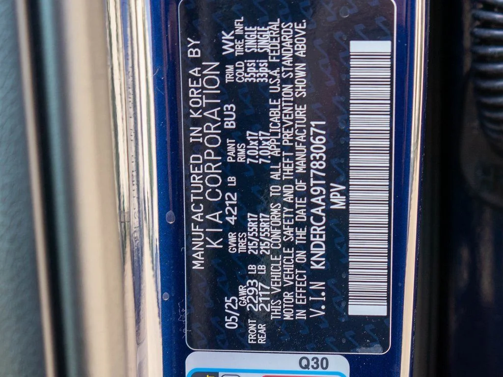 New 2026 Dark Ocean Blue Kia EX image 33