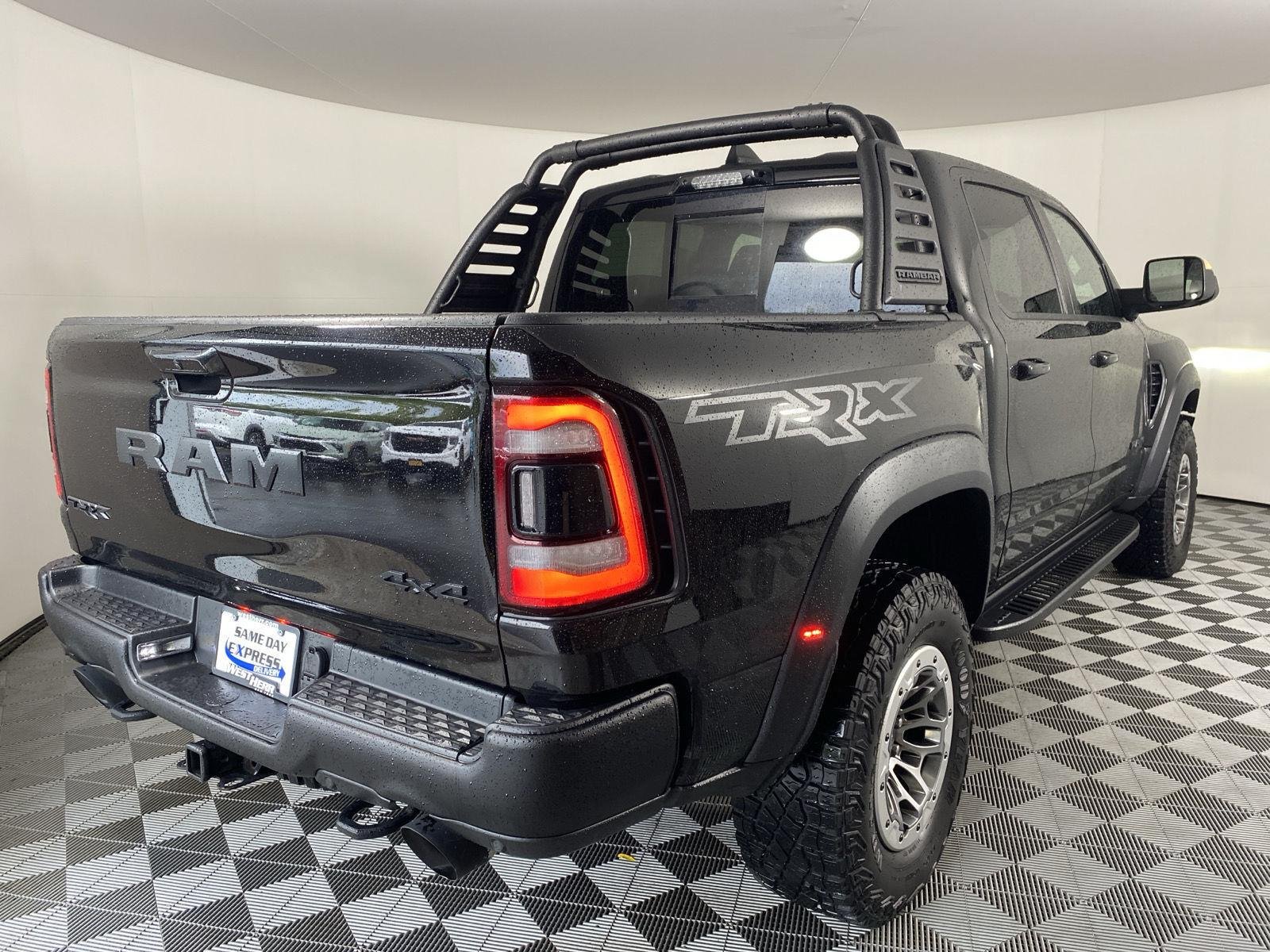 Used 2023 Diamond Black Crystal Pearlcoat Ram TRX image 5