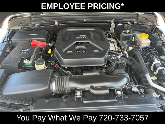 Used 2018 Granite Crystal Clearcoat Metallic Jeep Unlimited Sport S image 30