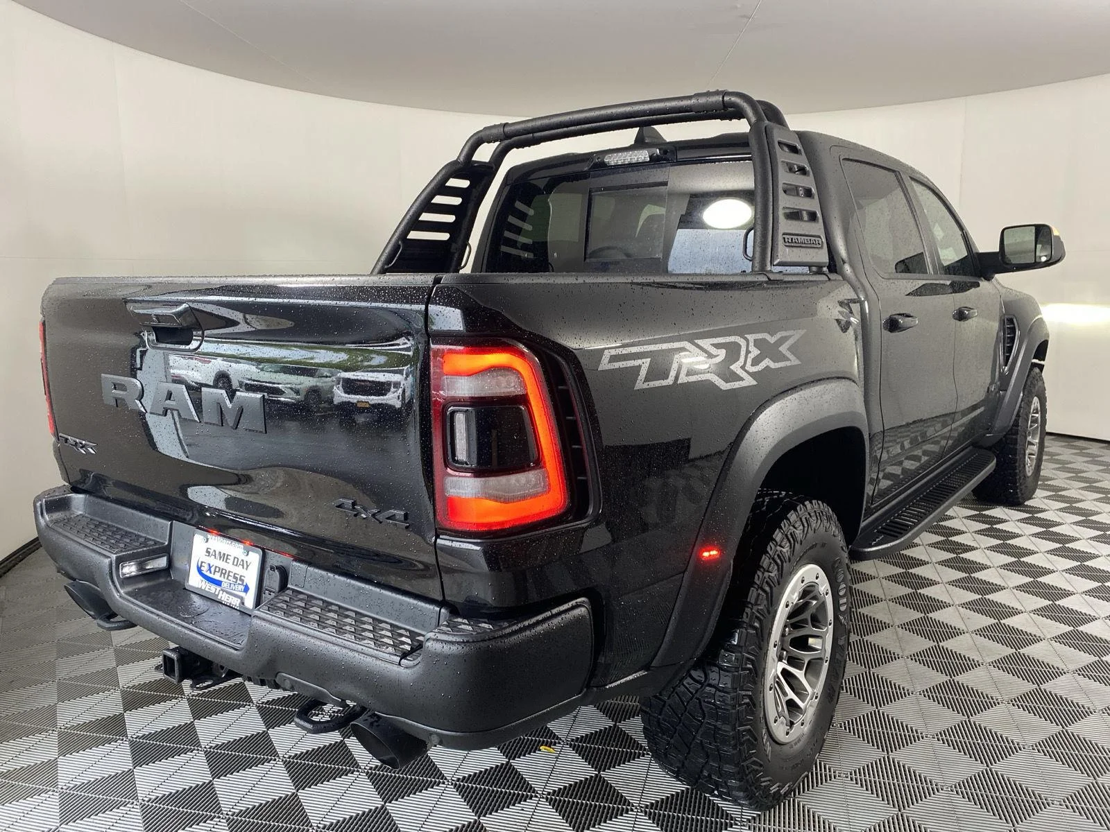 Used 2023 Diamond Black Crystal Pearlcoat Ram TRX image 5