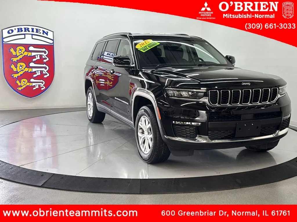 Used 2023 Diamond Black Jeep Limited image 1