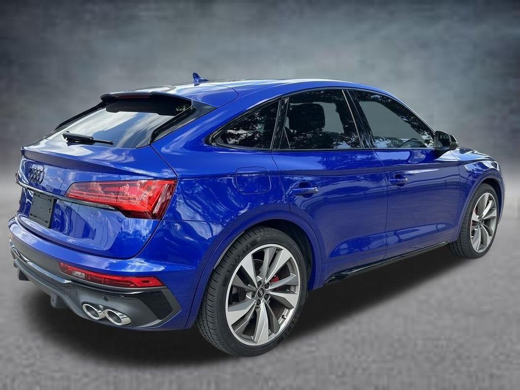 Used 2023 Blue Audi Premium Plus image 6