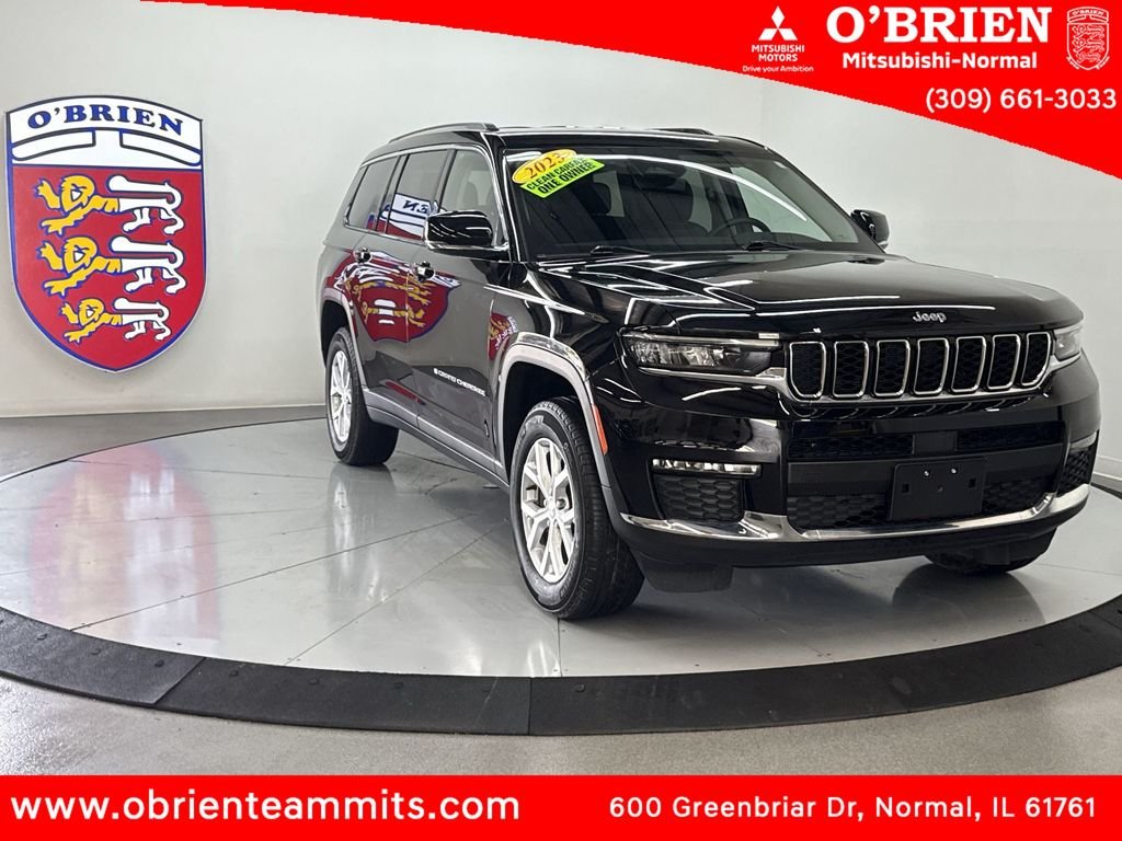 Used 2023 Diamond Black Jeep Limited image 1