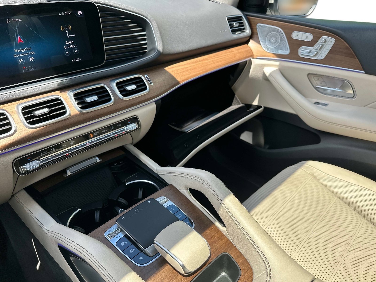 Used 2020 designo Diamond White Bright Mercedes-Benz GLE 450 image 34