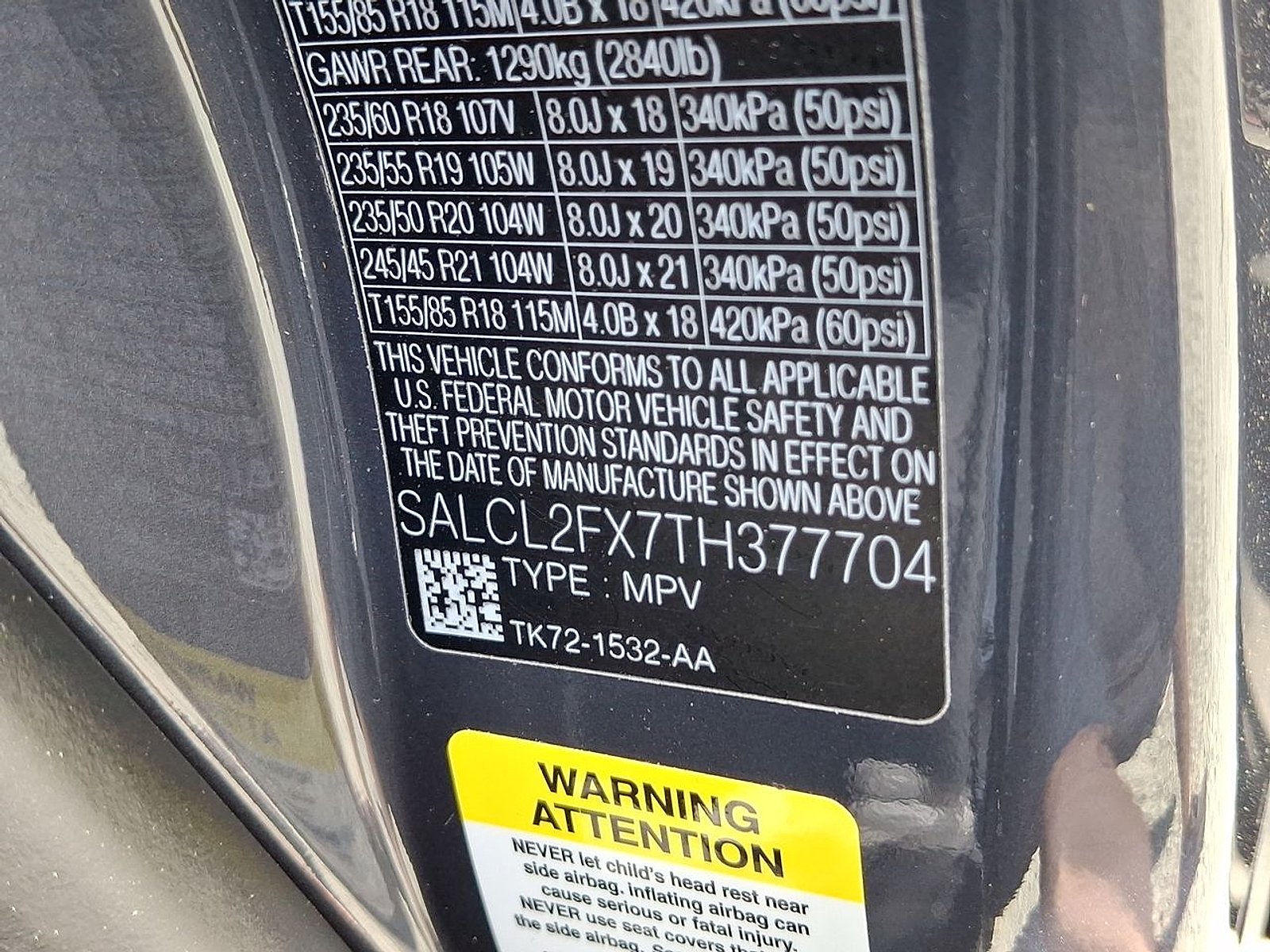 New 2026 Varesine Blue Metallic - 1EH Land Rover Landmark image 24