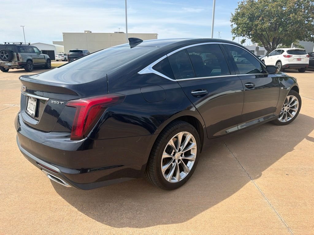 Used 2021 Blue Cadillac Premium Luxury image 3