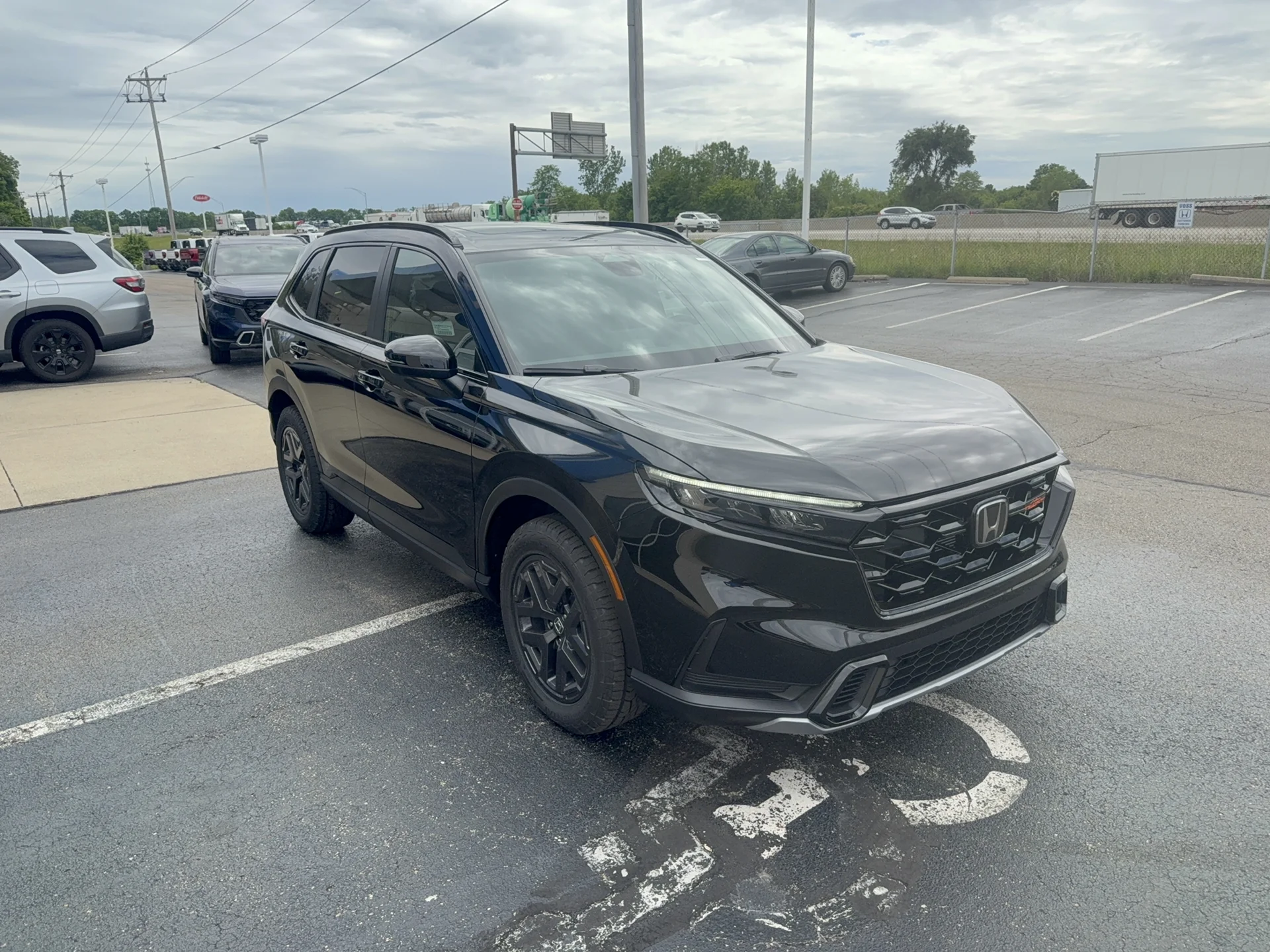 New 2026 Crystal Black Pearl Honda TrailSport image 3