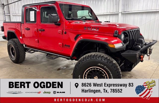 Used 2022 Red Jeep Willys image 1