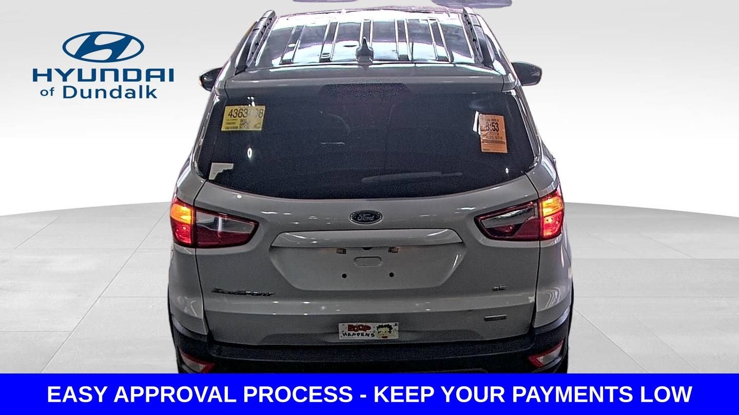 Used 2019 Ford Ecosport SE with VIN MAJ3S2GE3KC296935 for sale in Baltimore, MD