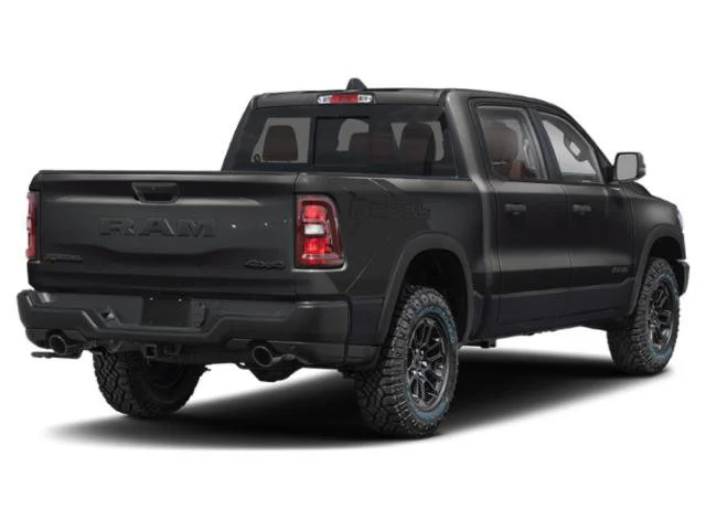 New 2026 Diamond Black Crystal Pearl-Coat Exterior Paint RAM Rebel image 1