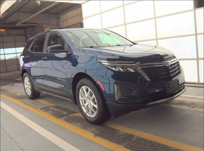 Used 2022 Blue Glow Metallic Chevrolet LT image 2