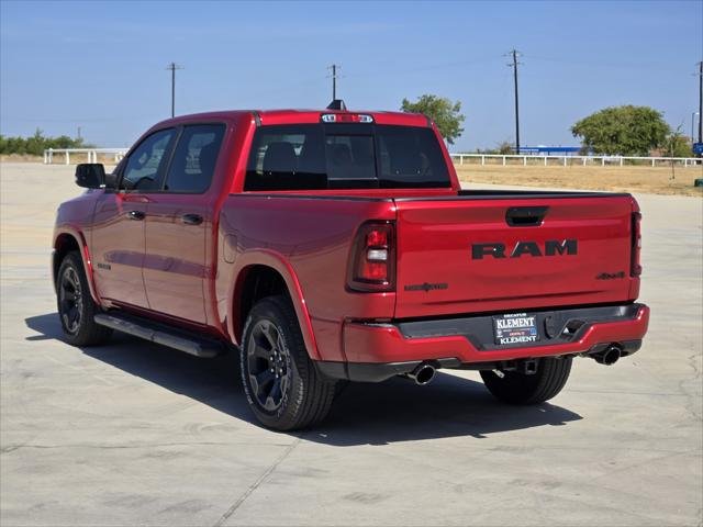 New 2026 Molten Red Pearl-Coat Exterior Paint RAM LONE STAR image 4