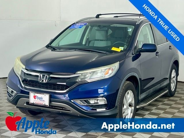 Certified Used 2016 Obsidian Blue Pearl Honda EX image 3