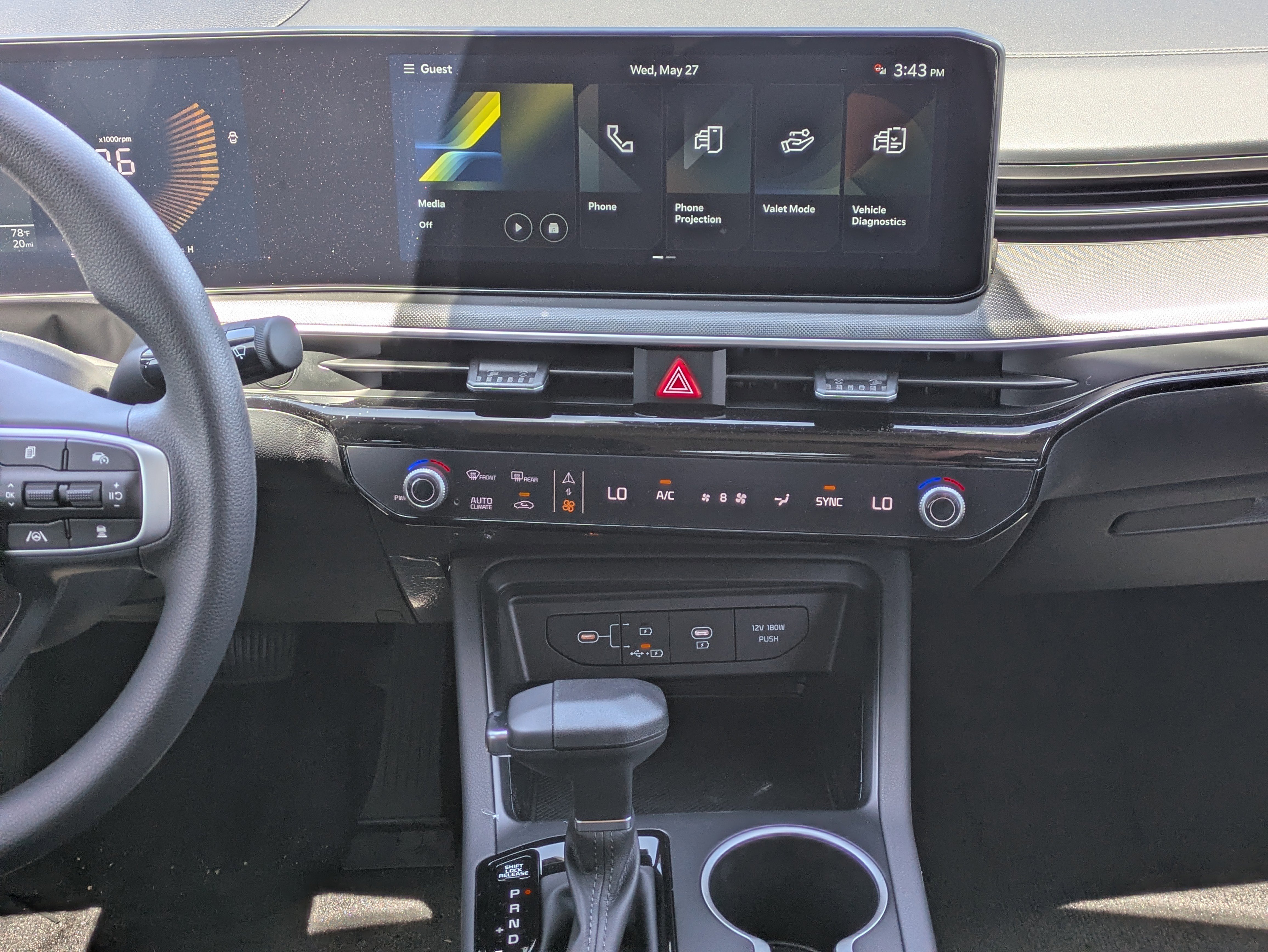 New 2026 Aurora Black Pearl Kia LXS FWD image 17
