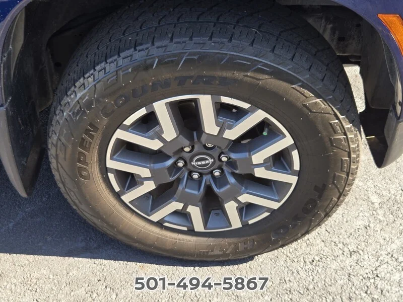 Used 2022 Deep Blue Pearl NISSAN SV image 21