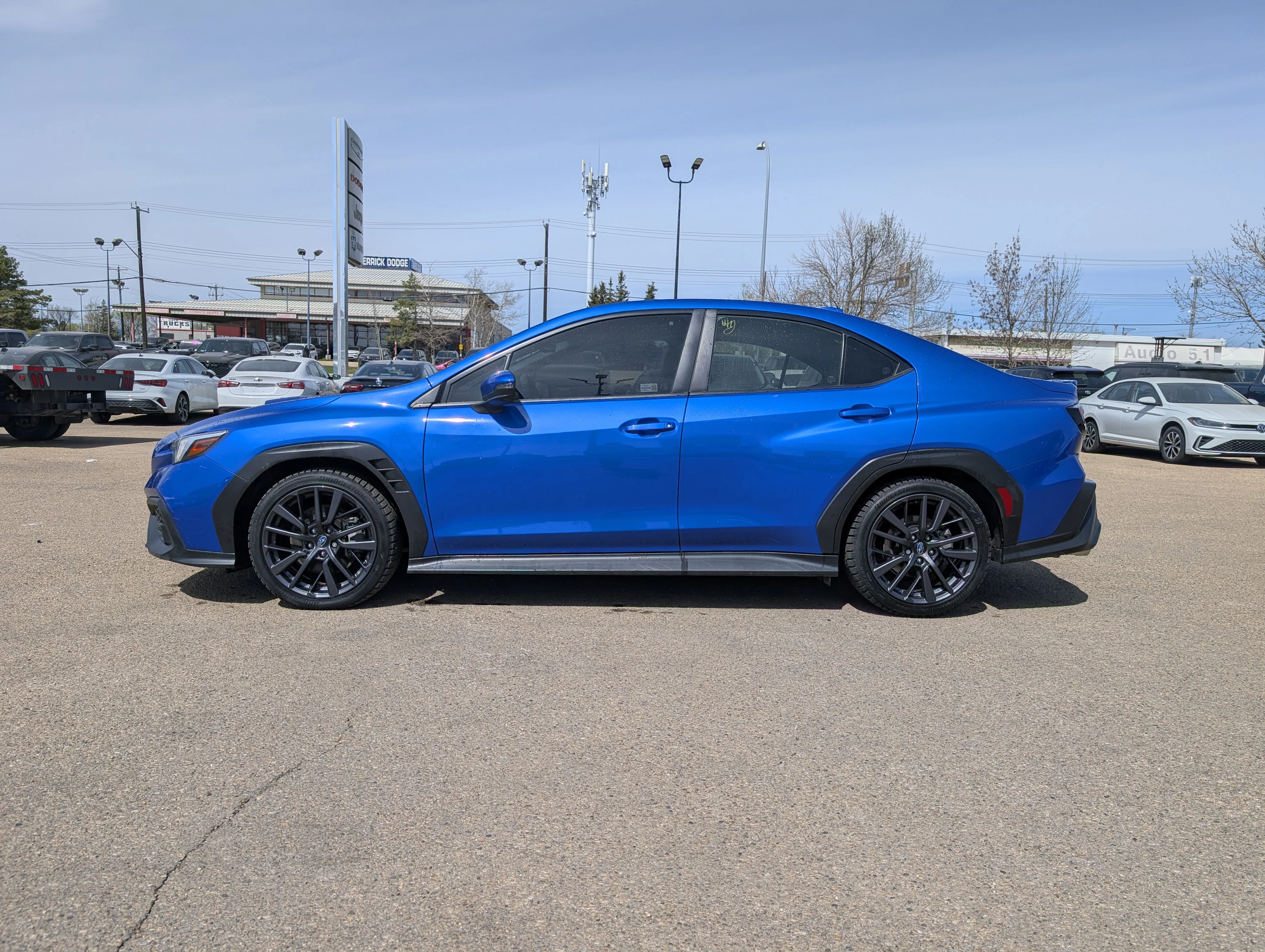Used 2023 WR Blue Pearl Subaru Sport-tech image 3