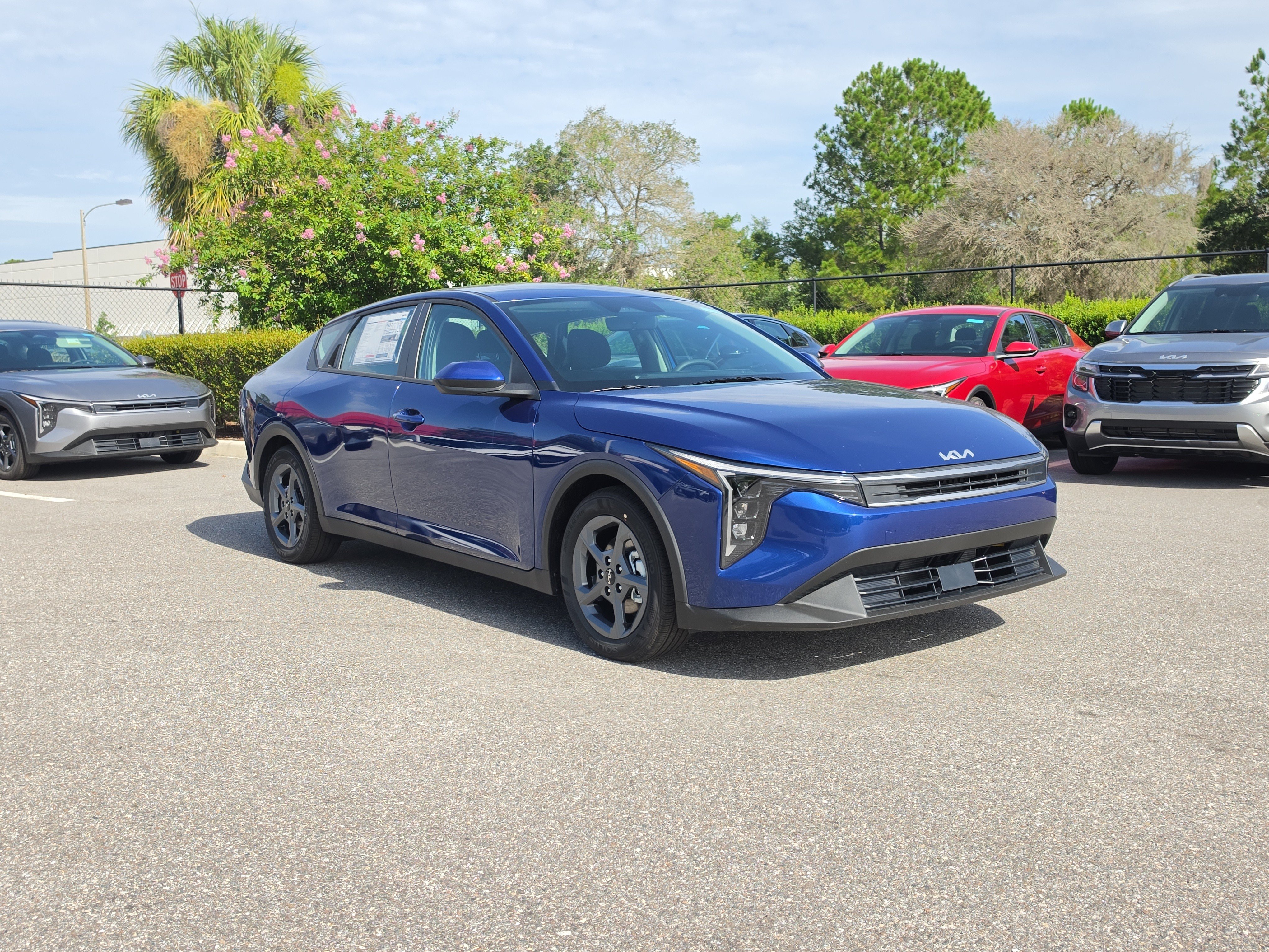 New 2026 Deep Sea Blue Kia LXS image 2