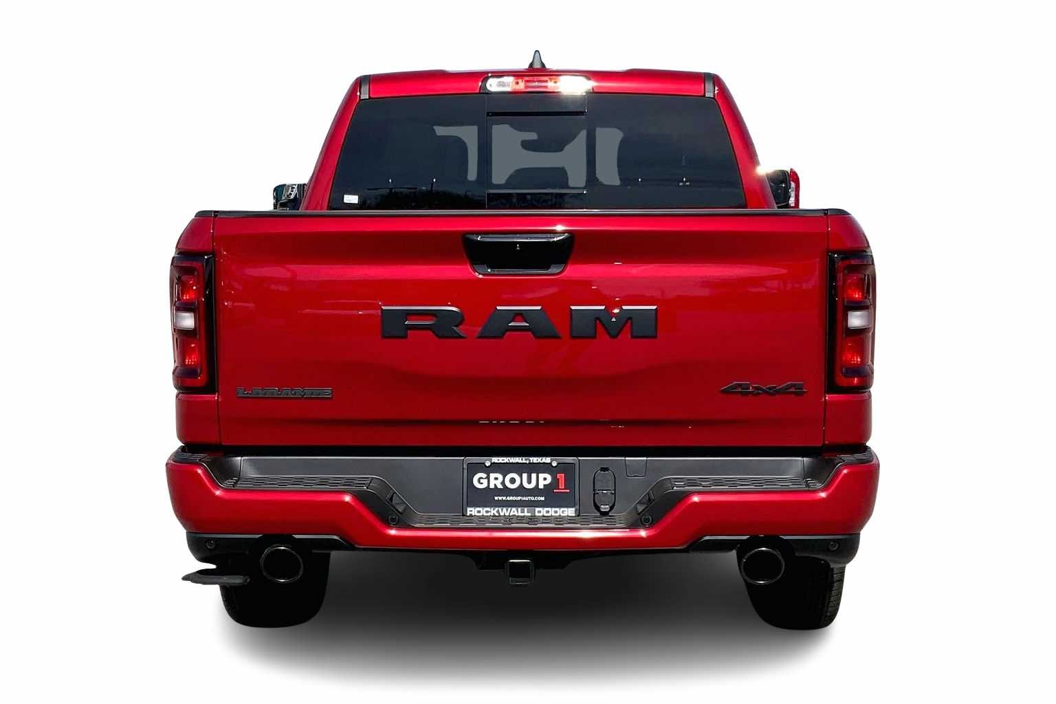 New 2026 Molten Red Pearl-Coat Exterior Paint RAM Laramie image 4