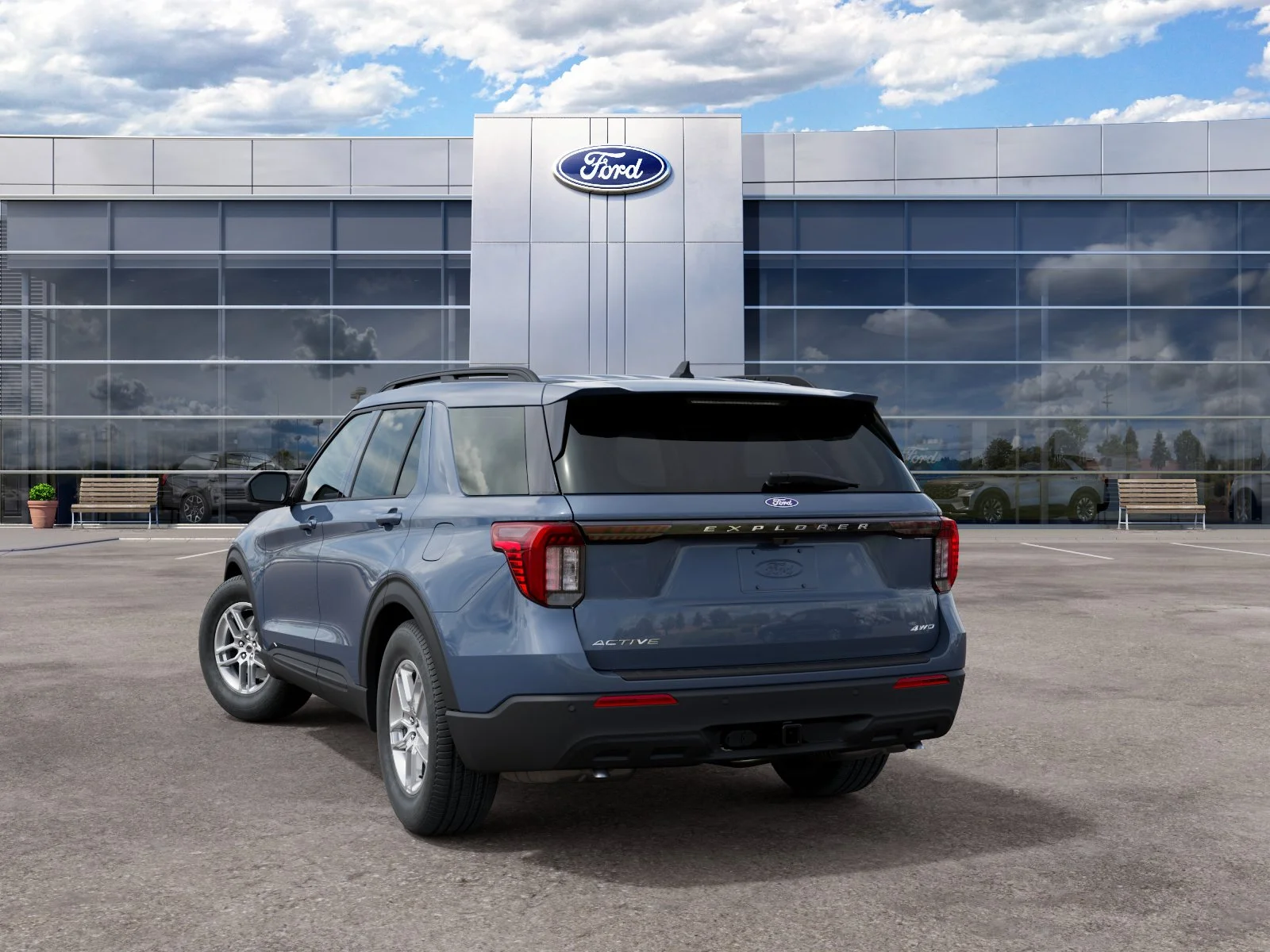 New 2027 Vapor Blue Metallic Ford Active image 53